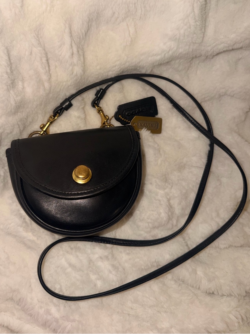 Vintage Coach Mini Belt Bag Pre 1994